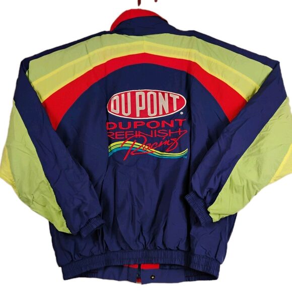VTG NASCAR Jeff Gordon DuPont Racing Chase Authentics LS Jacket Mens L USA Made - Picture 4 of 11
